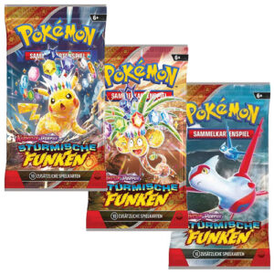 Pokémon – Stürmische Funken 3er Booster (DE)