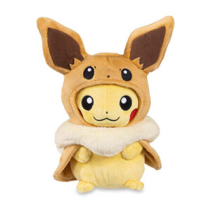 Pokemon Center – Eevee Cape Pikachu Plush